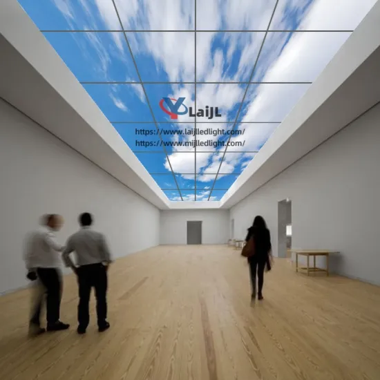40W 60x120CM 72W LED Skylight Panel - Blue Sky and Cloud Map Design