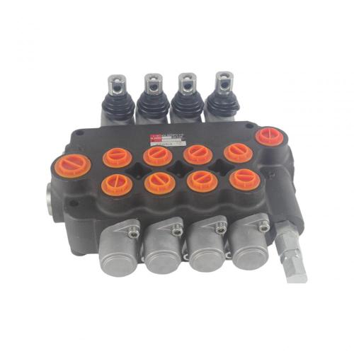 Directional Control Spool Valve 4P80 hydraulic monoblock directional control Spool valve Supplier