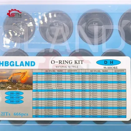 DH-220 O-ring Seal Kit for Doosan Oil Seal Gasket Repair Box Set