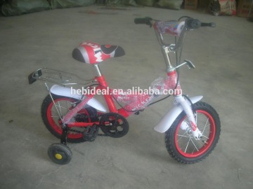 kids bike/bicycle/bicicleta with training wheel