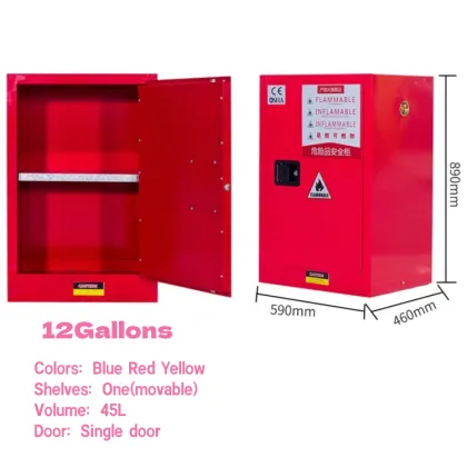 Explosion-Proof Fireproof Lab Safety Cabinet for Flammable and Corrosive Chemical Storage