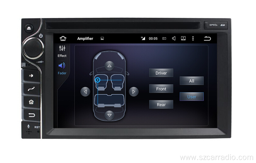 Android Car Audio For Universal 6.2 Inch Player