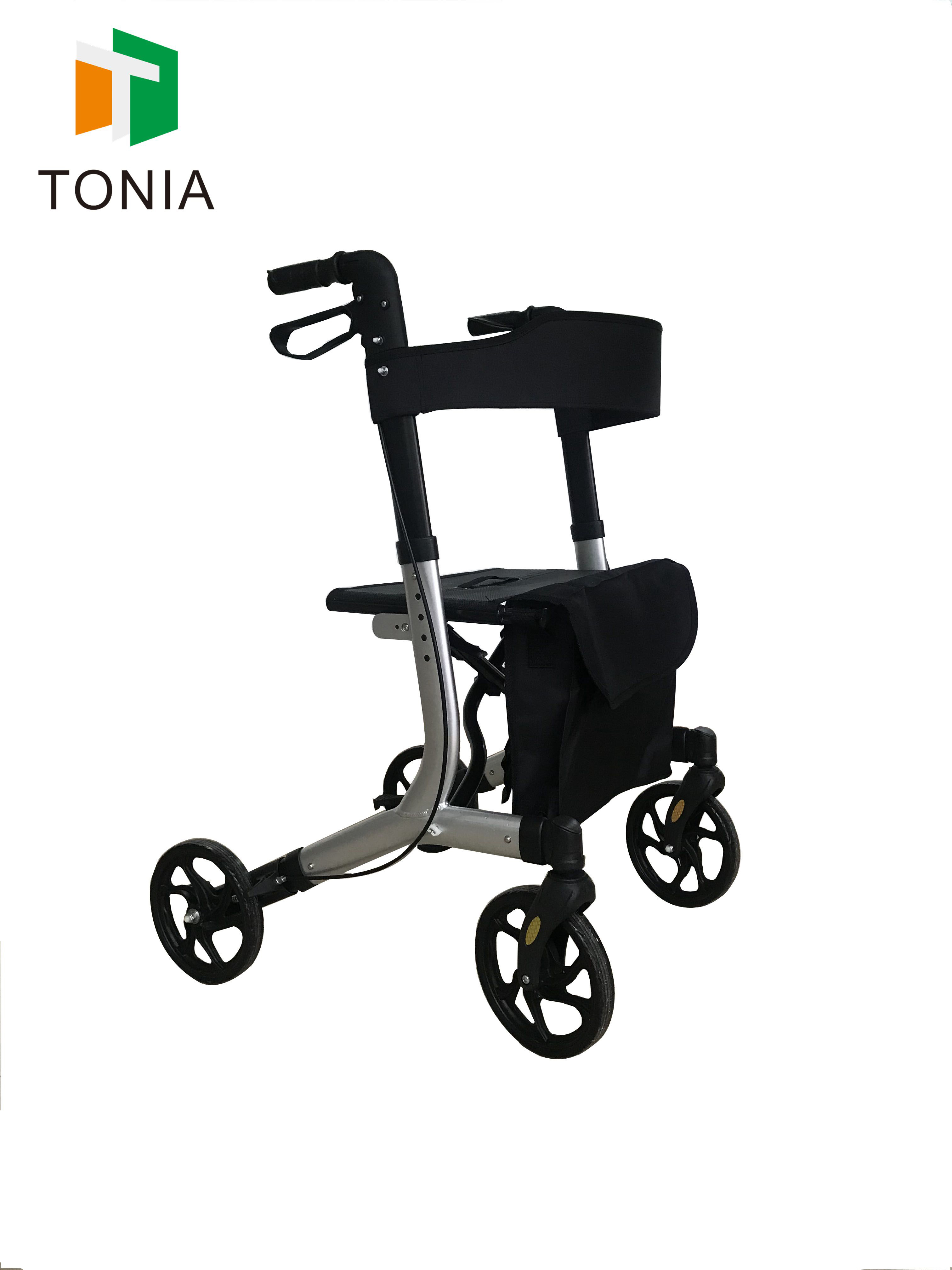 Tonia Advance Aluminium Rollator Rehabilitation Equipment for âgé TRA34