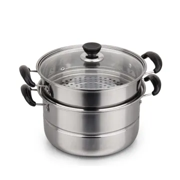 304 Multi function Stainless Steel Food Steamer Pot