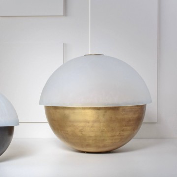 AXON Customized Spherical LED Table Lamp - Warm White Bedside Lamp for Bedroom and Hall