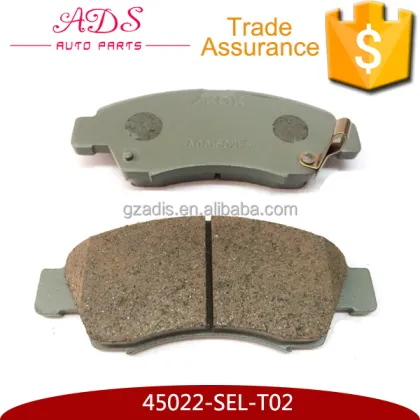 China Factory Price Auto Spare Parts: Wearever Semi-metallic Brake Pads for Civic