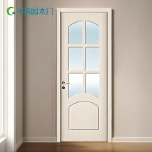 باب فرنسي متأرجح بأسلوب كريمي