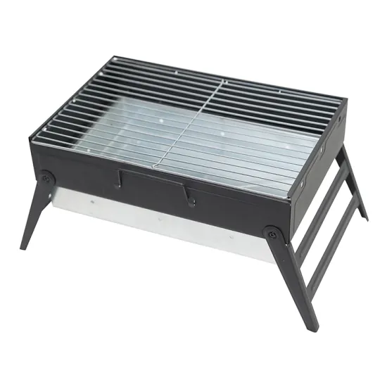 High Quality Camping Portable Square Mini Bbq Grills Foldable Leg Charcoal Barbecue Grill
