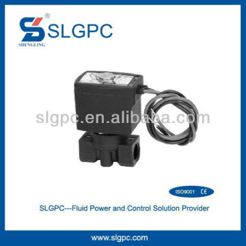 Superior plastic solenoid electric shut off water valve SLG-SLC-6