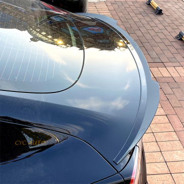 Maxton Design Sport Trunk Spoiler: Kohlenstoff und Glanzschwarz für Tesla Modell 3/Y