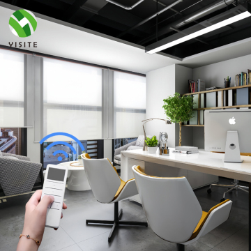 YST Factory Hot Selling Electric Motorized Screen Roller Blinds