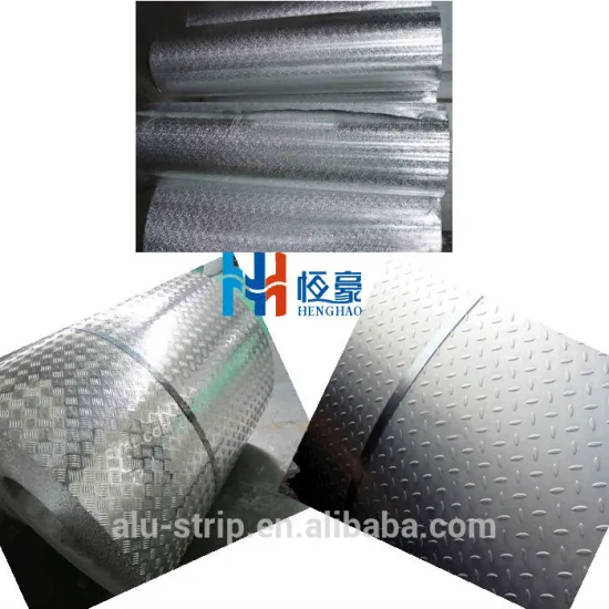 1100 3003 5052 5054 6062 embossed aluminum sheet / foil