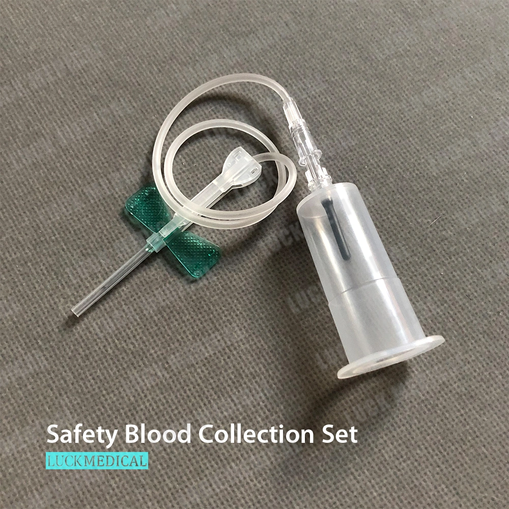 Disposable Safety Blood Collection Set with Holder China Manufacturers ...