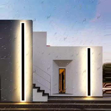 Waterproof Modern LED Wall Lamp for Outdoor Porch and Balcony Lighting