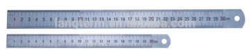 30cm steel straight ruler