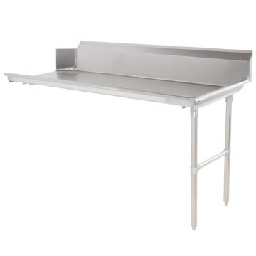 Commercial Stainless Steel Right Side Clean Dish Table Dishwasher