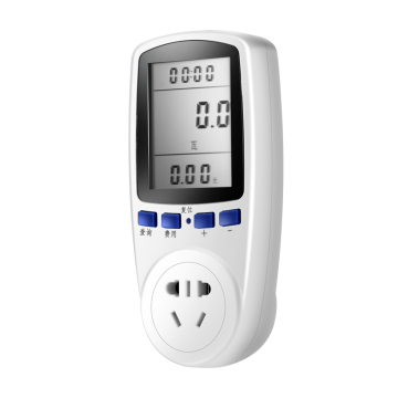 Electric Energy Saving Power Meter: 10A Watt Consumption Monitor & Analyzer