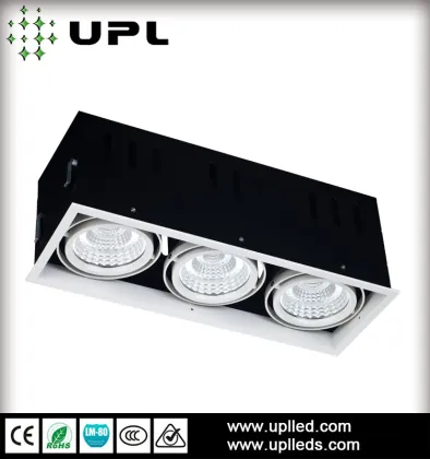 Double head downlight grille led downlight