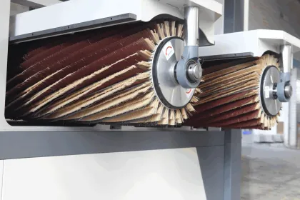 Solid wood window sanding machine