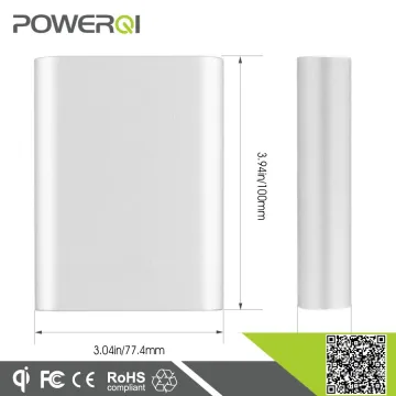 China Power Bank manufacturer QC2.0 10000mAh quick charger fast charging power bank