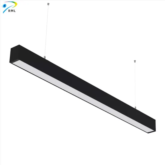 Suspended LED Linear Light 1.2m/6ft Aluminum Profile Pendant for Gym, Supermarket, Office