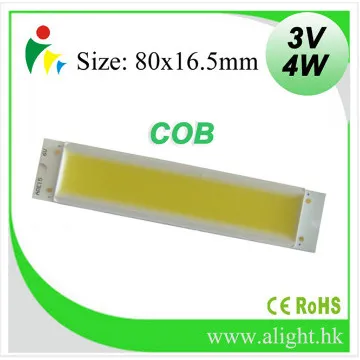 COB modules 4w 3v LEDs square
