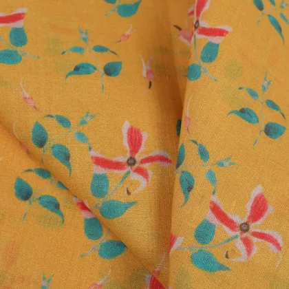 Print fabric made by plant Ramie fabric Super light, 75gsm