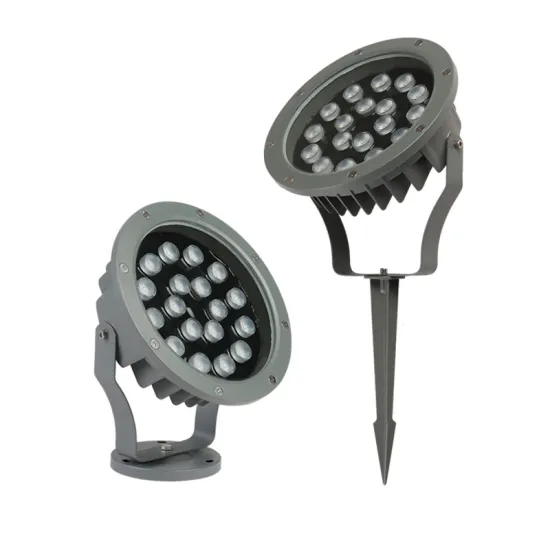 Round Shape 18W LED Flood Light for Landscape Lighting