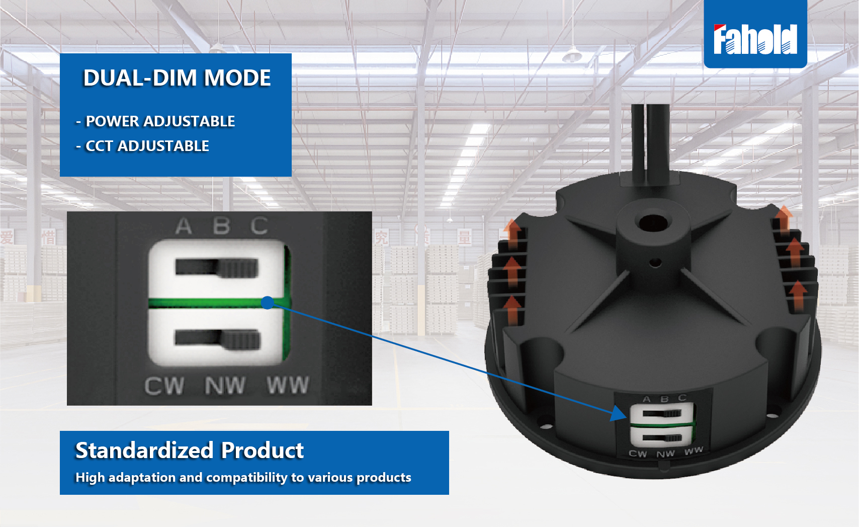 power cct dip switchable