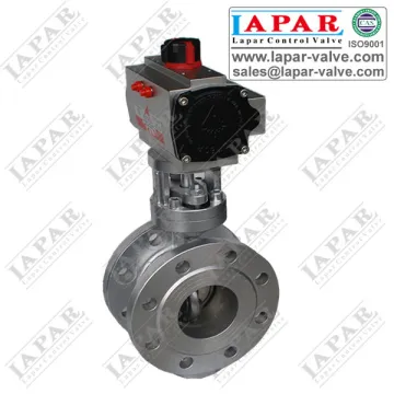 Triple Eccentric Pneumatic Butterfly valve
