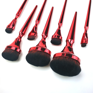 7pc Oval Makeup Brush Samling