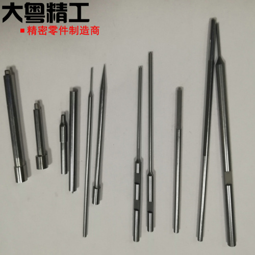 Hardened steel mandrel machining precision motor shaft