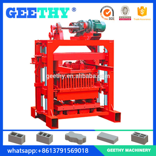 qtj4-40b2 used hollow block making machinery