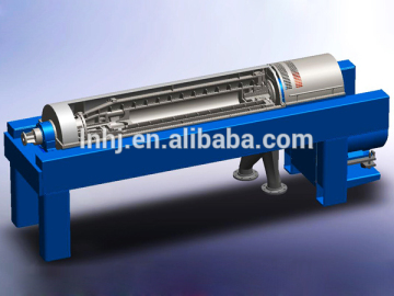 Decanter centrifuges for drilling sludge separation