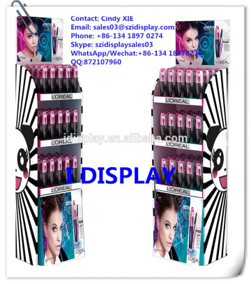 makeup mac custom cosmetic display stand for beauty product display stand