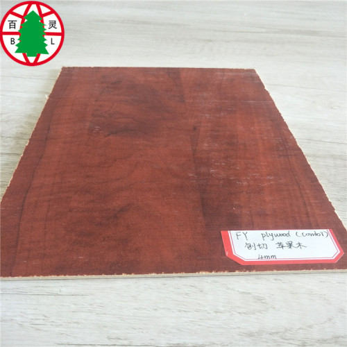 Apple wood grain Melamine faced plywood good quality