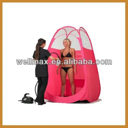 Health Spray tan sunless tan set up includes tanning curtain