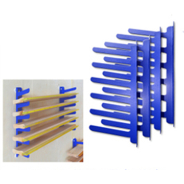 Screen Printing Squeegee Steel Rack Storage Solution