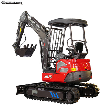 Anexos 0tionais escavadeiras pequenas 2.5 Ton Excavadora Crawler escavadeira Mini escavadeira Máquina