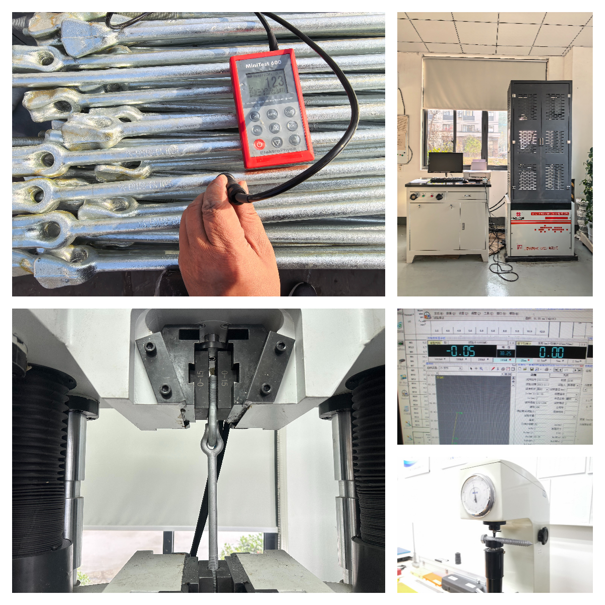 thimble eye bolt testing