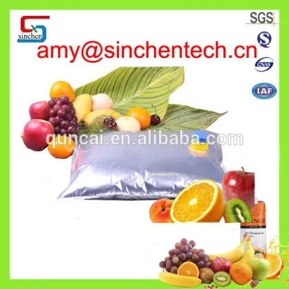 Aseptic bag in box apple juice bag in box