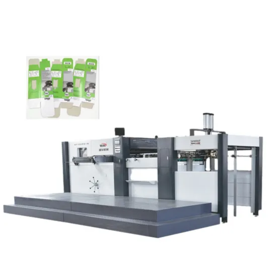 Best Selling Automatic Flat Bed Corrugated Board Die Cutting Creasing Machine - ZHENHUA MY