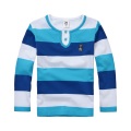 Boys polo shirt 3-12T brand children's long-sleeved High quality shirt warm cotton T-shirt