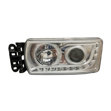 24V LED Headlight with DRL for IVECO STRALIS Heavy Duty Truck (OE 5801571745 RH & 5801571746 LH)