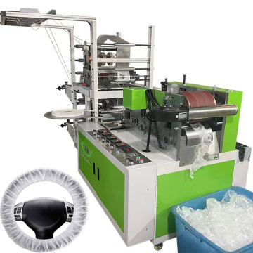 Automatic Disposable Plastic Car Steering Wheel Cover Manufacturing Machine
