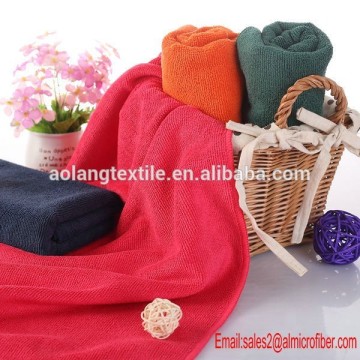 80%polyester with 20% polyamide microfiber towel
