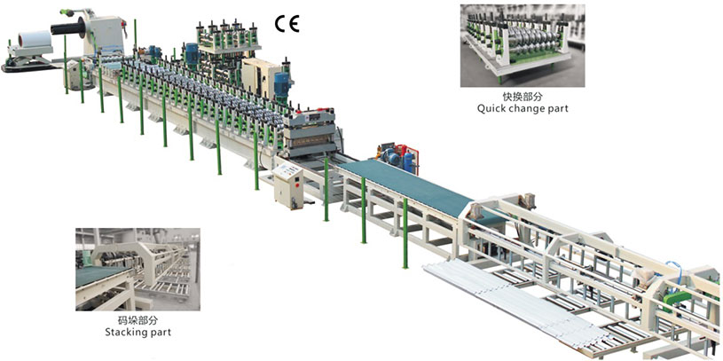 IBR Panel Roll Forming Machinery