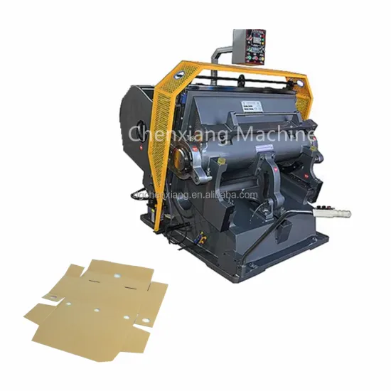 Die Cutting Kraft Packaging Machinery for Airplane Box Model Making