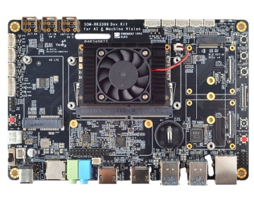 SOM-RK3399V2 CORE BOARD: 4 GB RAM, 16 GB lagring, dubbla MIPI, dubbelfrekvens WiFi Development Board