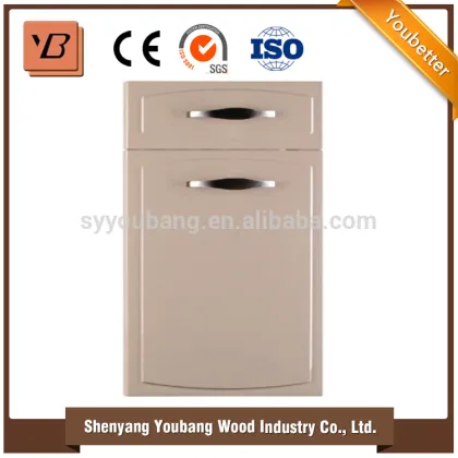 household furniture modern lumber acrylic kitchen cabinet door